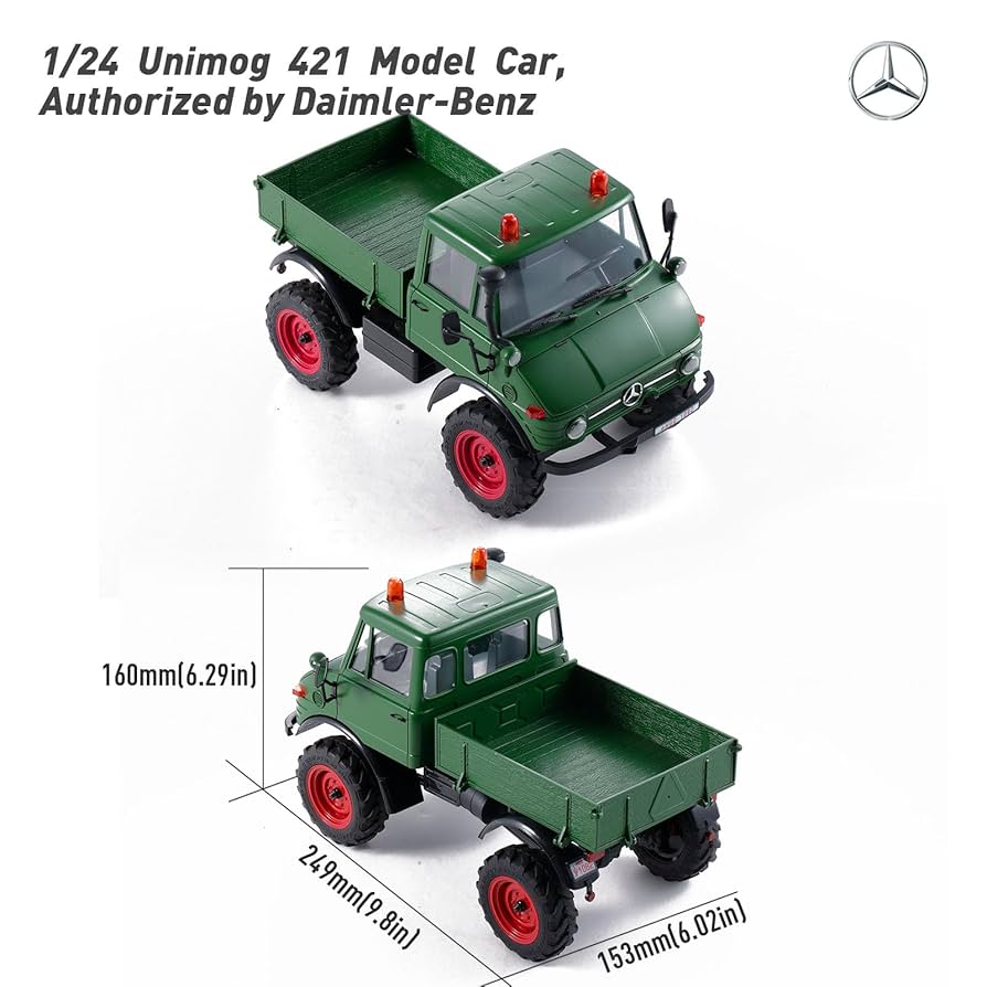 Amazon.co.jp: FMS 1/24スケール ラジコン ウニモグ RTR 公式